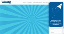 Desktop Screenshot of gorhams-ltd.com